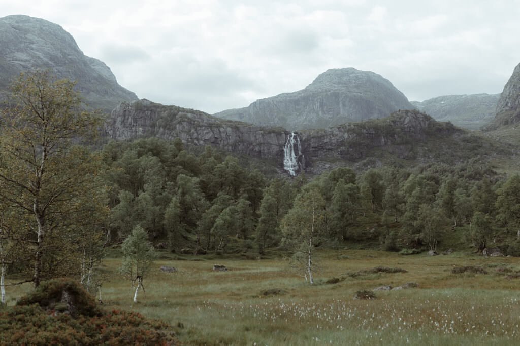 Waterfall in norway