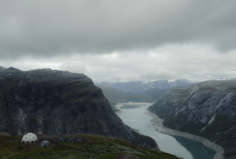 camper site with trolltunga adventure